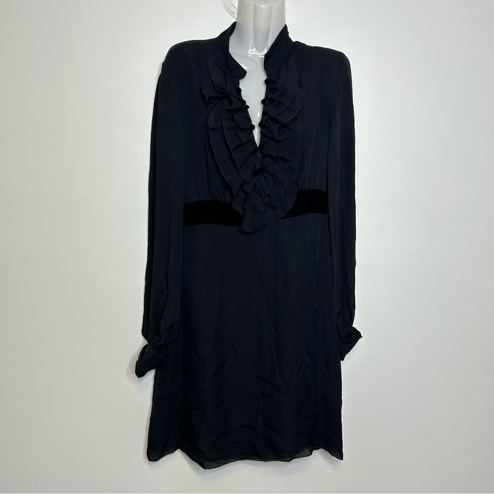 ◾️Tory Burch Long Sleeve 100 % Silk Lou Lou Dress